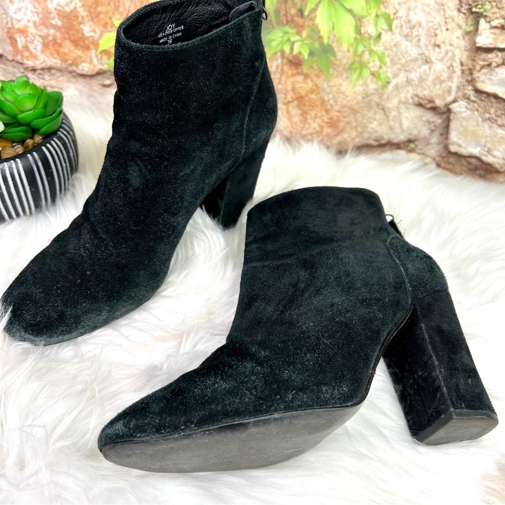 ASH Joy Black Suede Ankle Boots, 39 - Picture 2 of 13